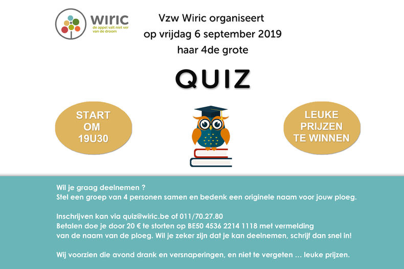 de 4de grote Wiric Quiz