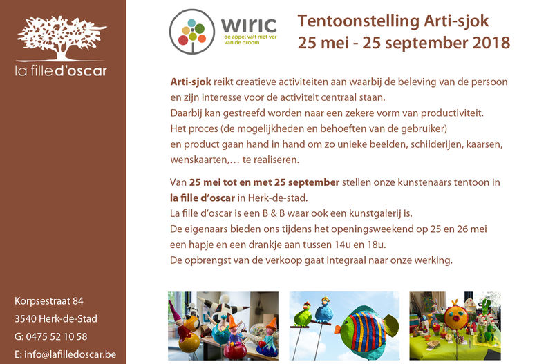 Tentoonstelling Arti-sjok