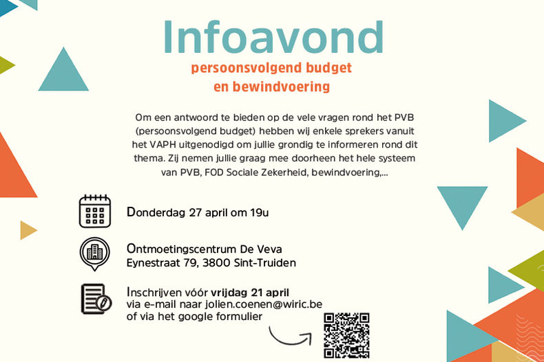 Infoavond persoonsvolgend budget en bewindvoering