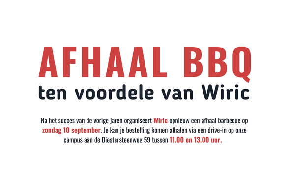 Afhaal Barbecue - Zondag 18 september